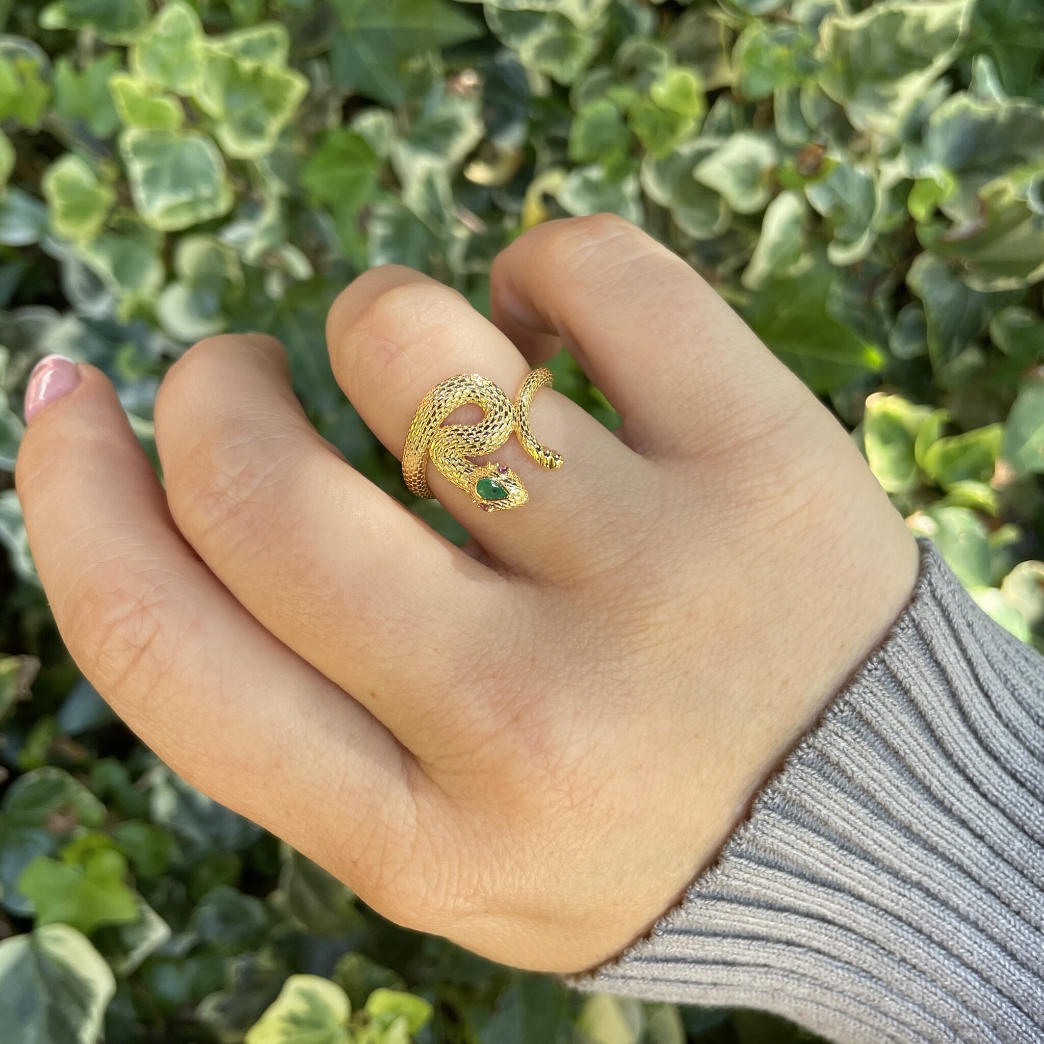 Slang smaragd toermalijn