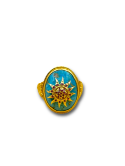 Turquoise Sun Ray