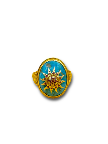 Turquoise Sun Ray