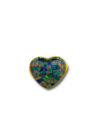 Opal heart