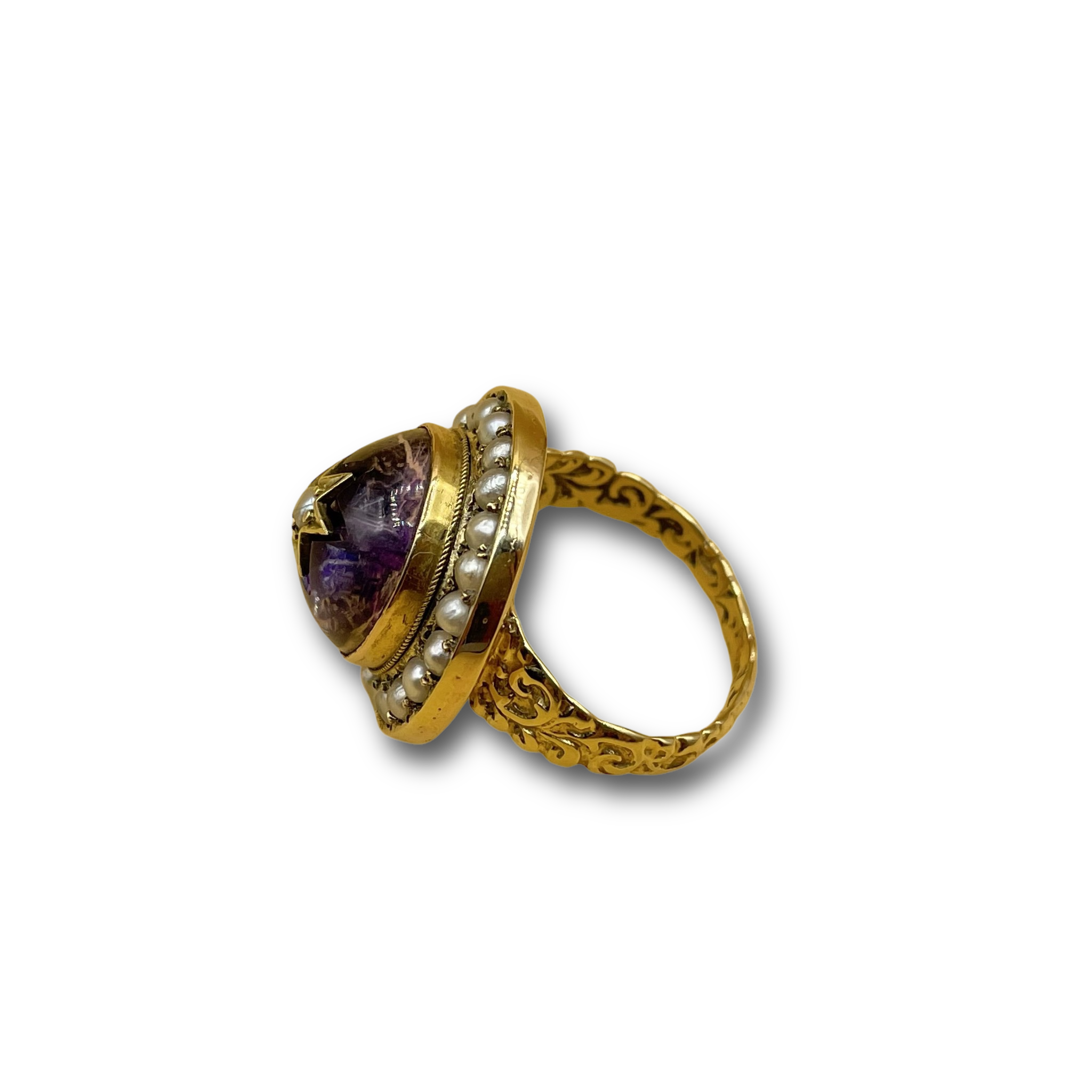 Amethist parels ster