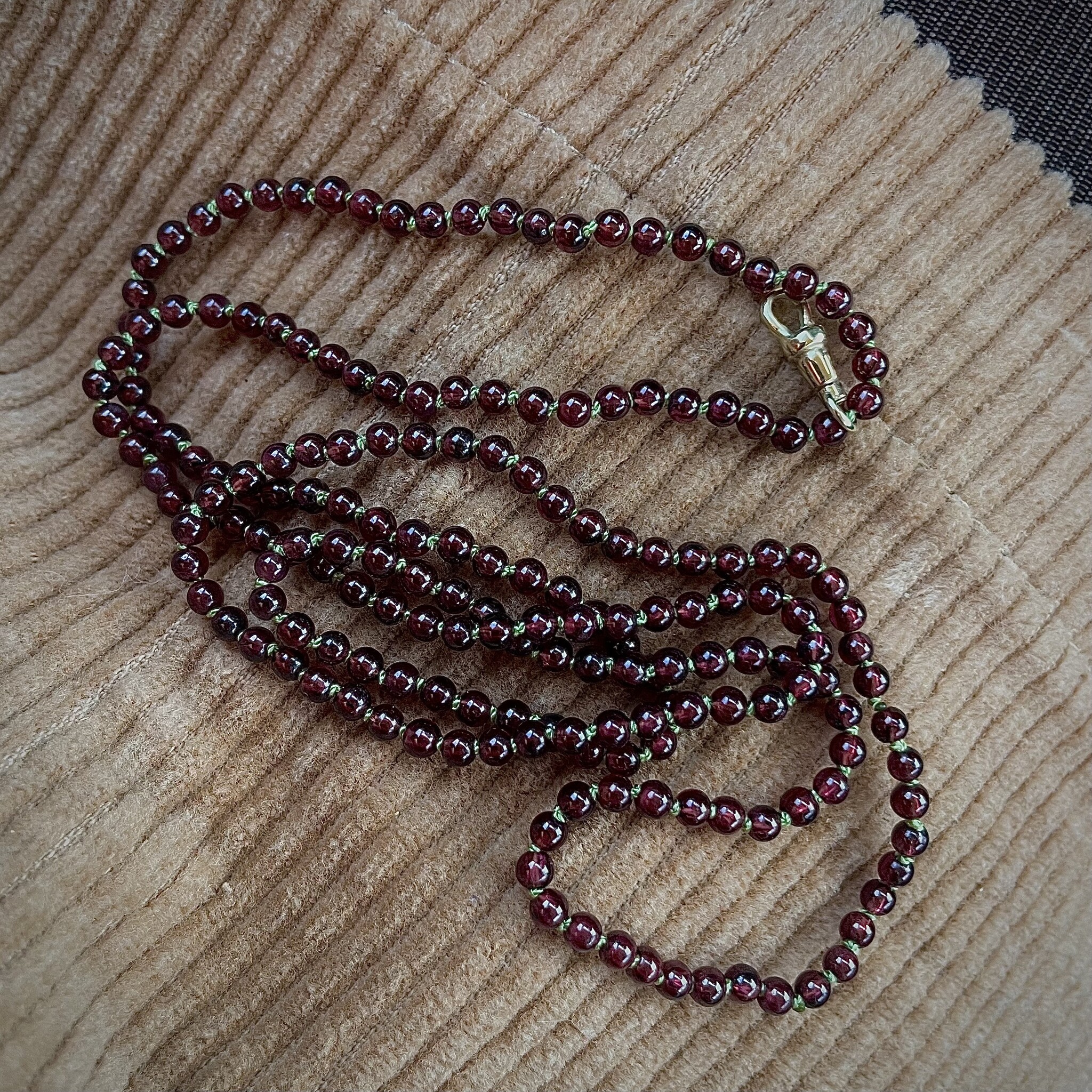 Granaat musqueton sluiting ketting