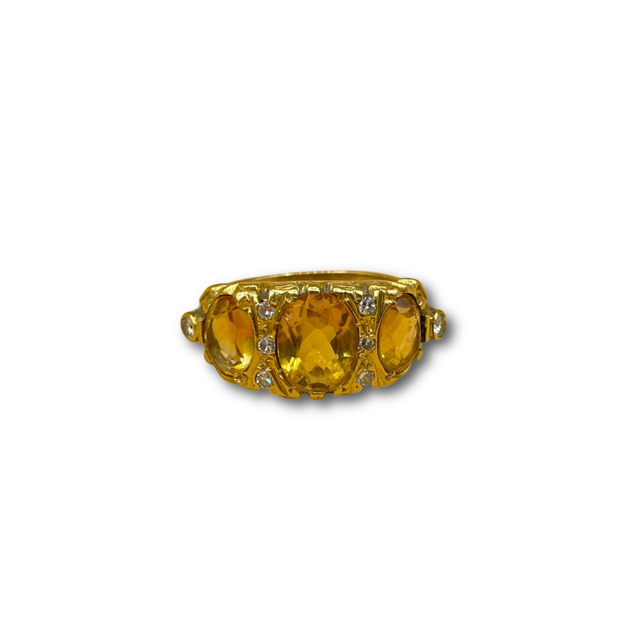 Citrine diamant