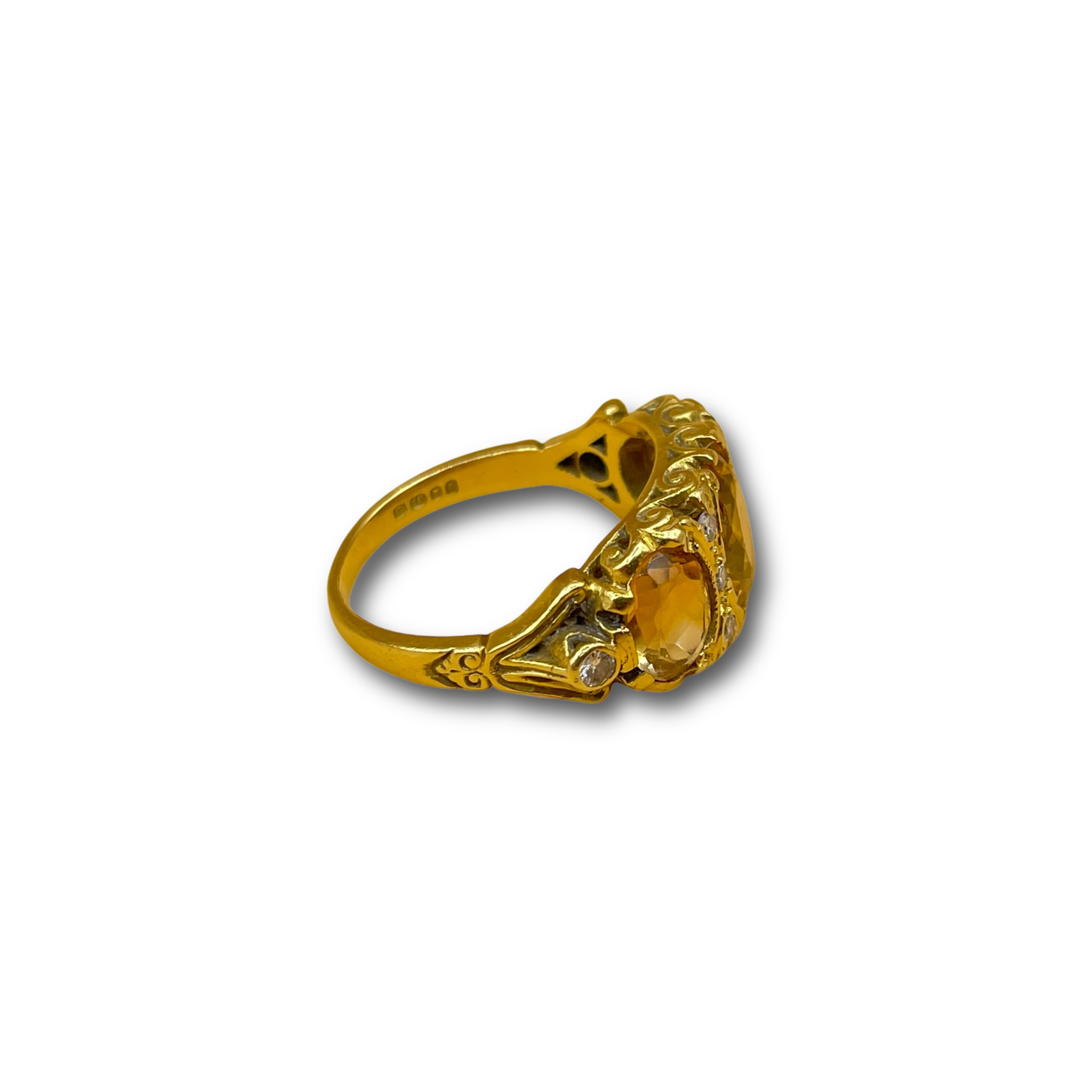 Citrine diamant