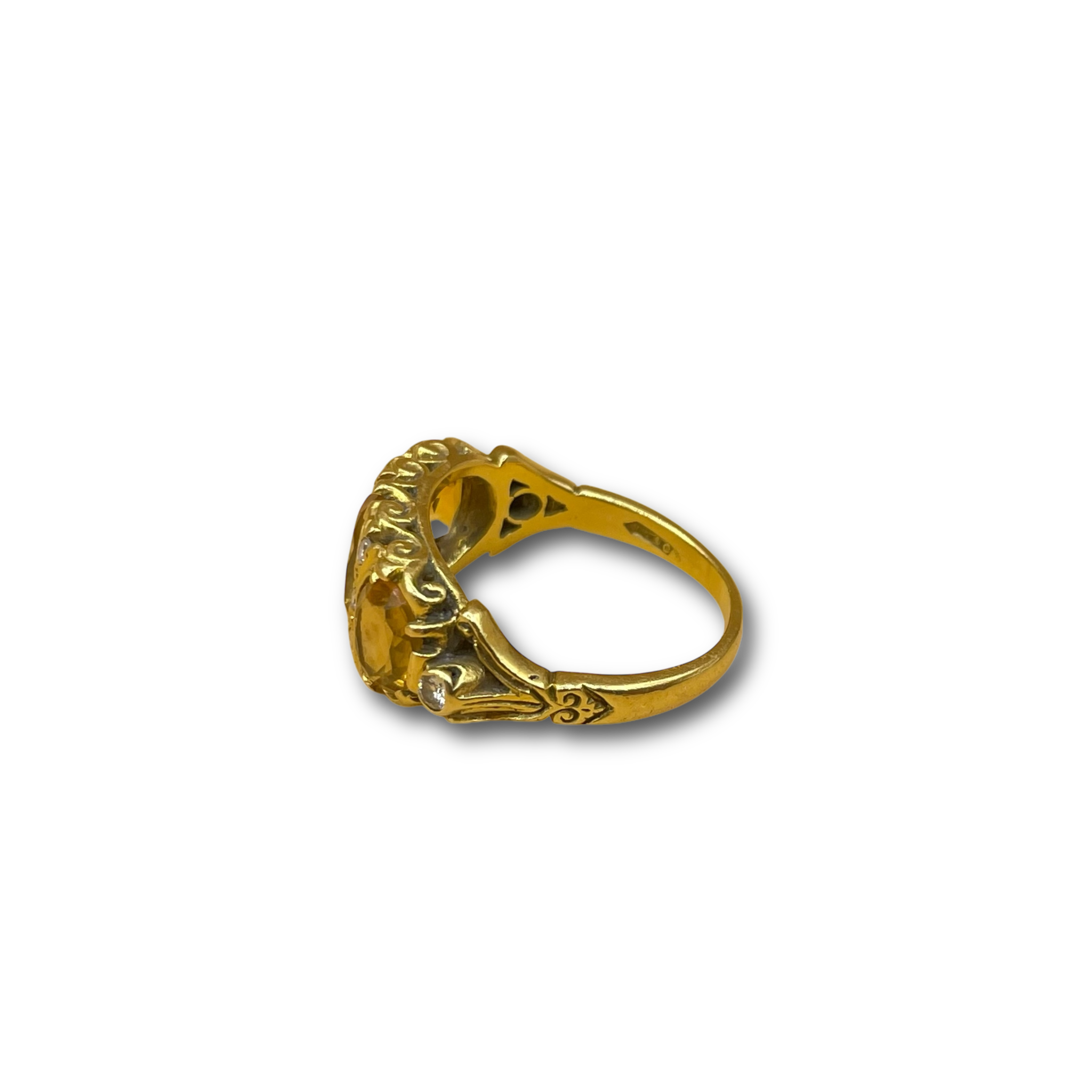Citrine diamant
