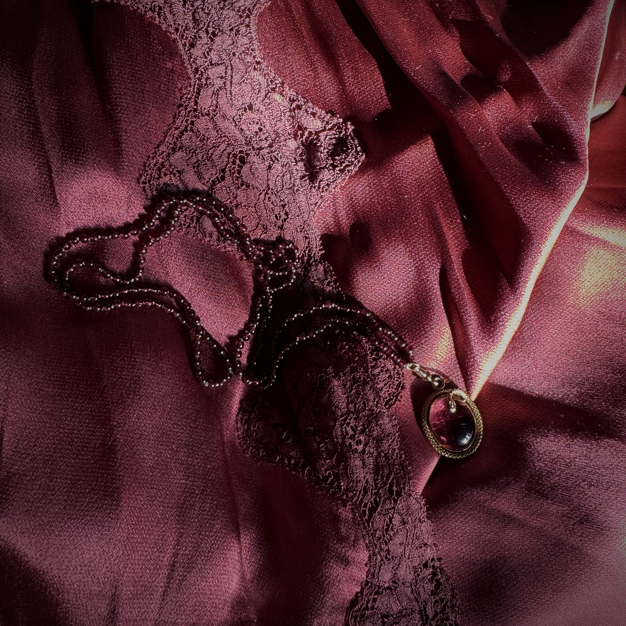 Granaat musqueton sluiting ketting