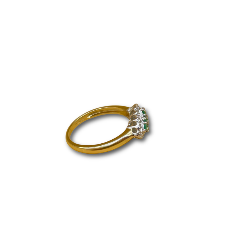 Smaragd diamant