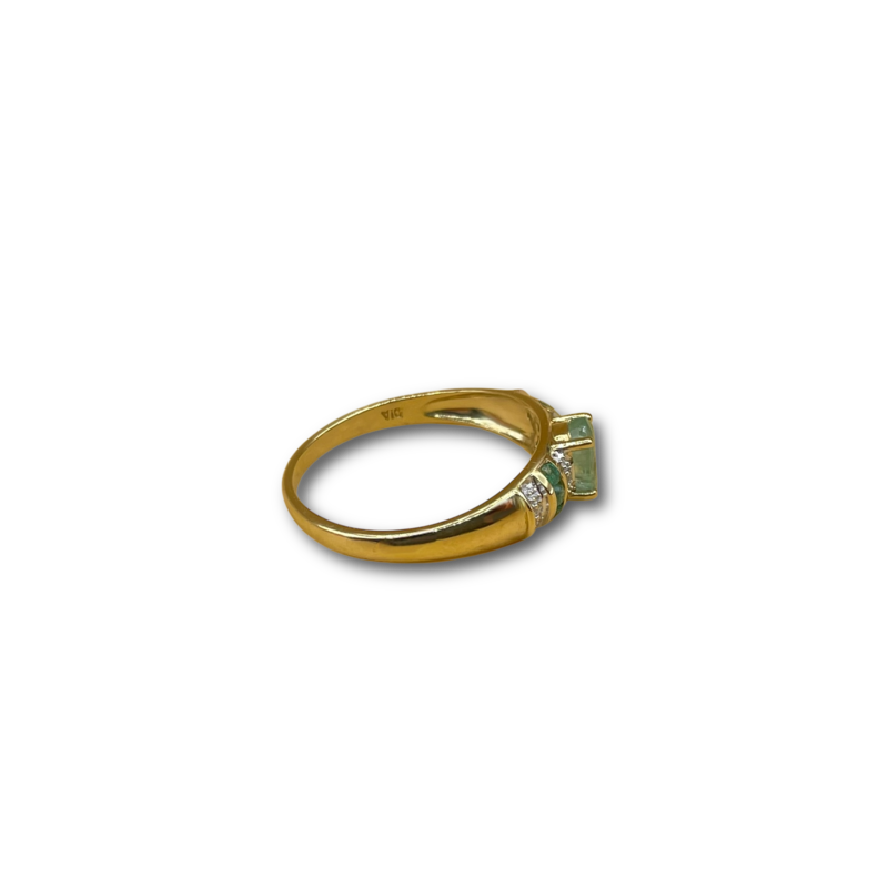 Smaragd diamant