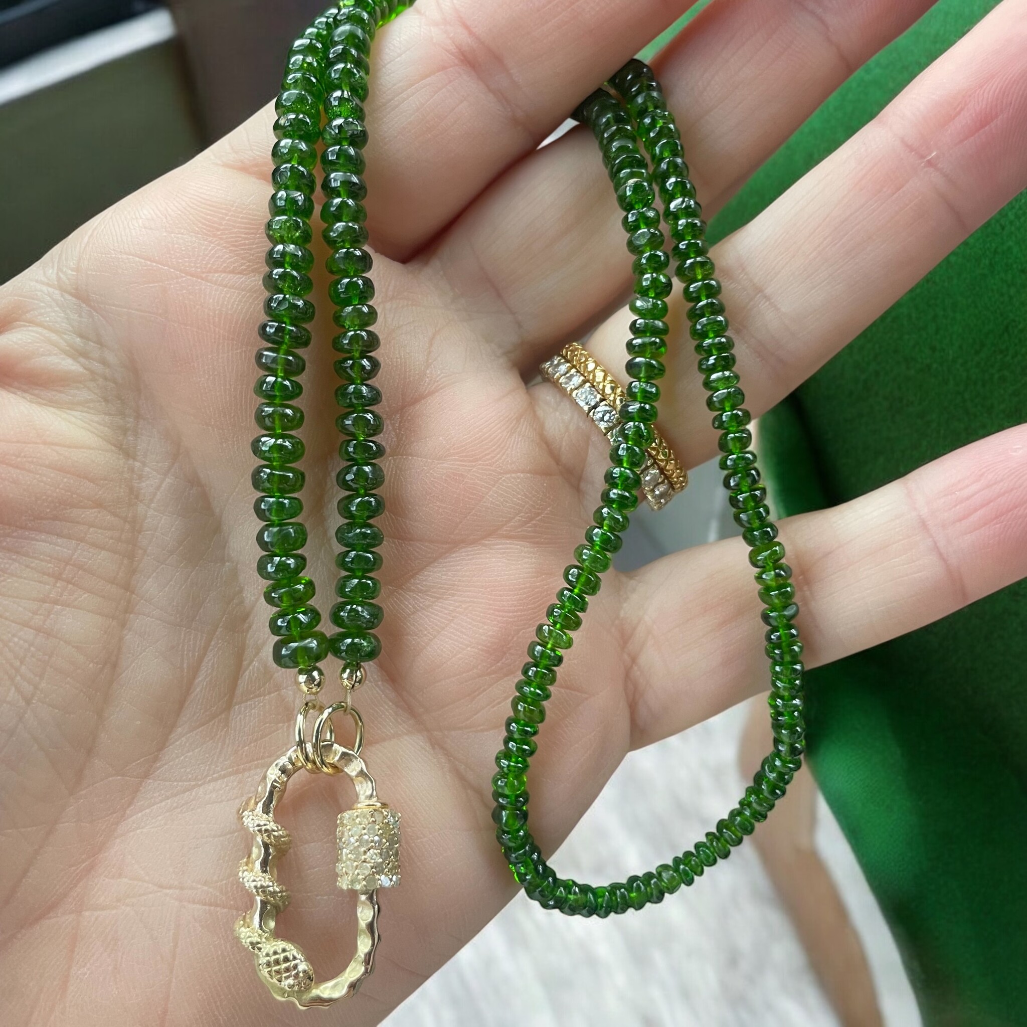 Diopside ketting