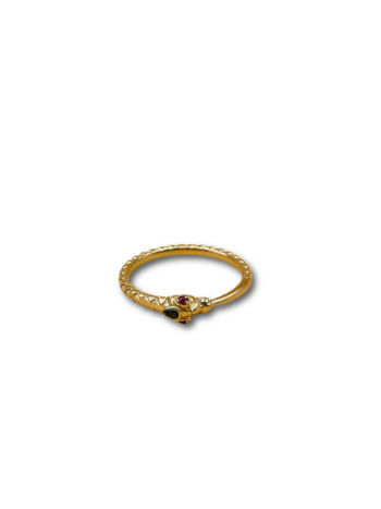 Serpent emerald ruby