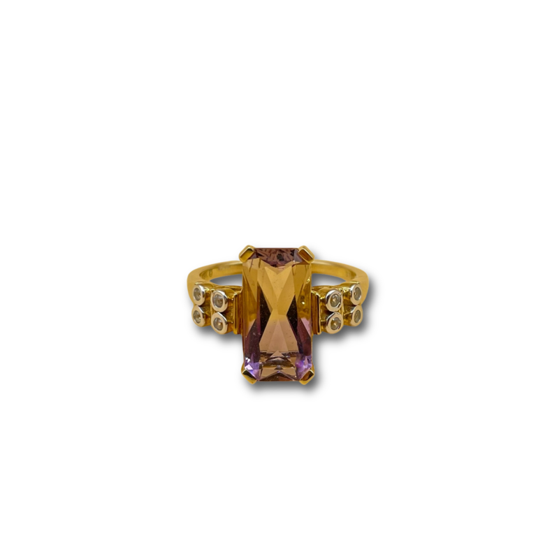 Ametrine Zircon