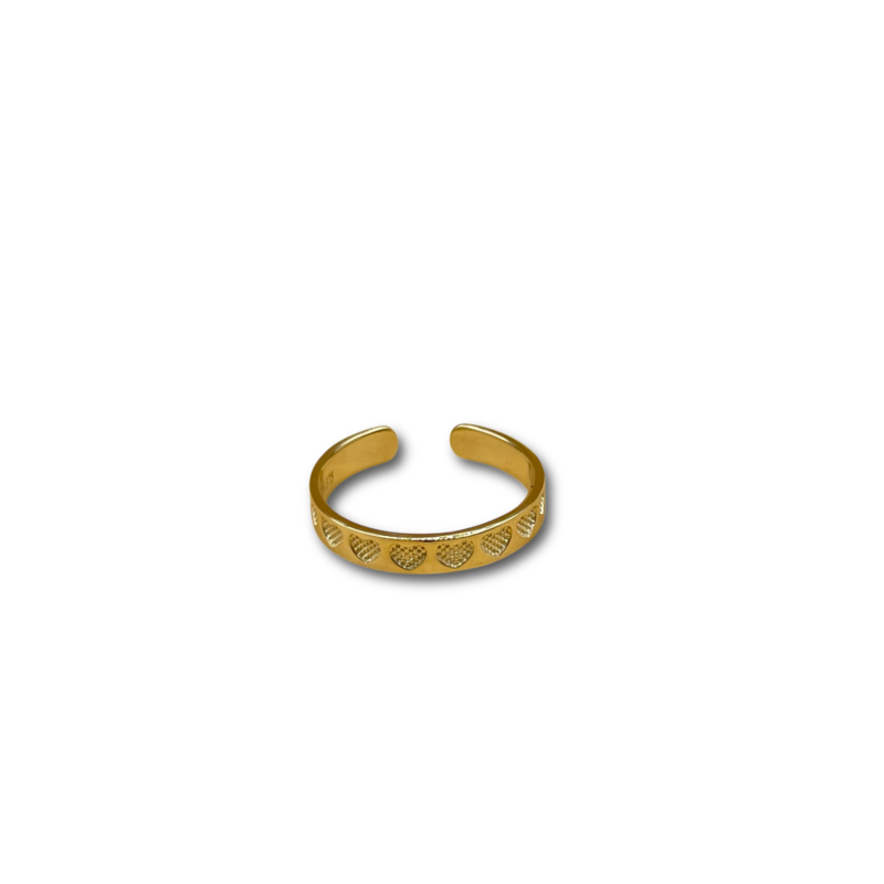 Teen hart ring