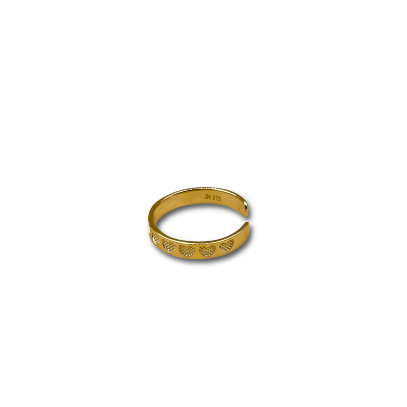 Teen hart ring
