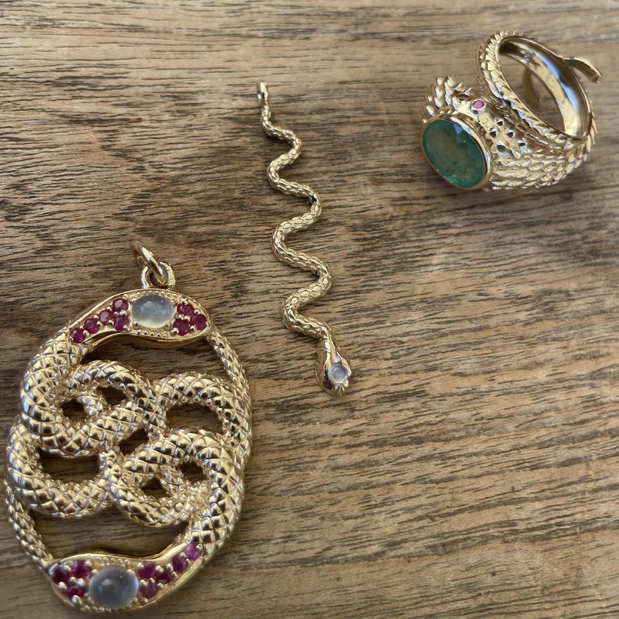 Robijn maansteen slang