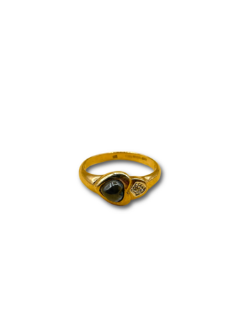 Heart Sapphire Diamond