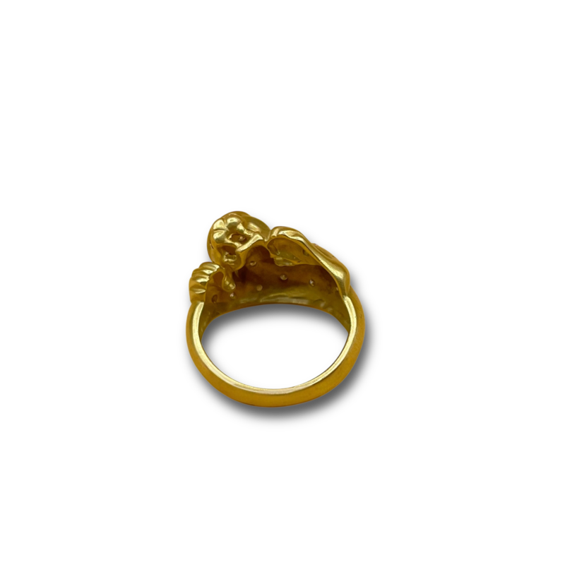 Panter robijn diamant