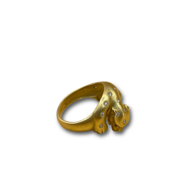 Panter robijn diamant