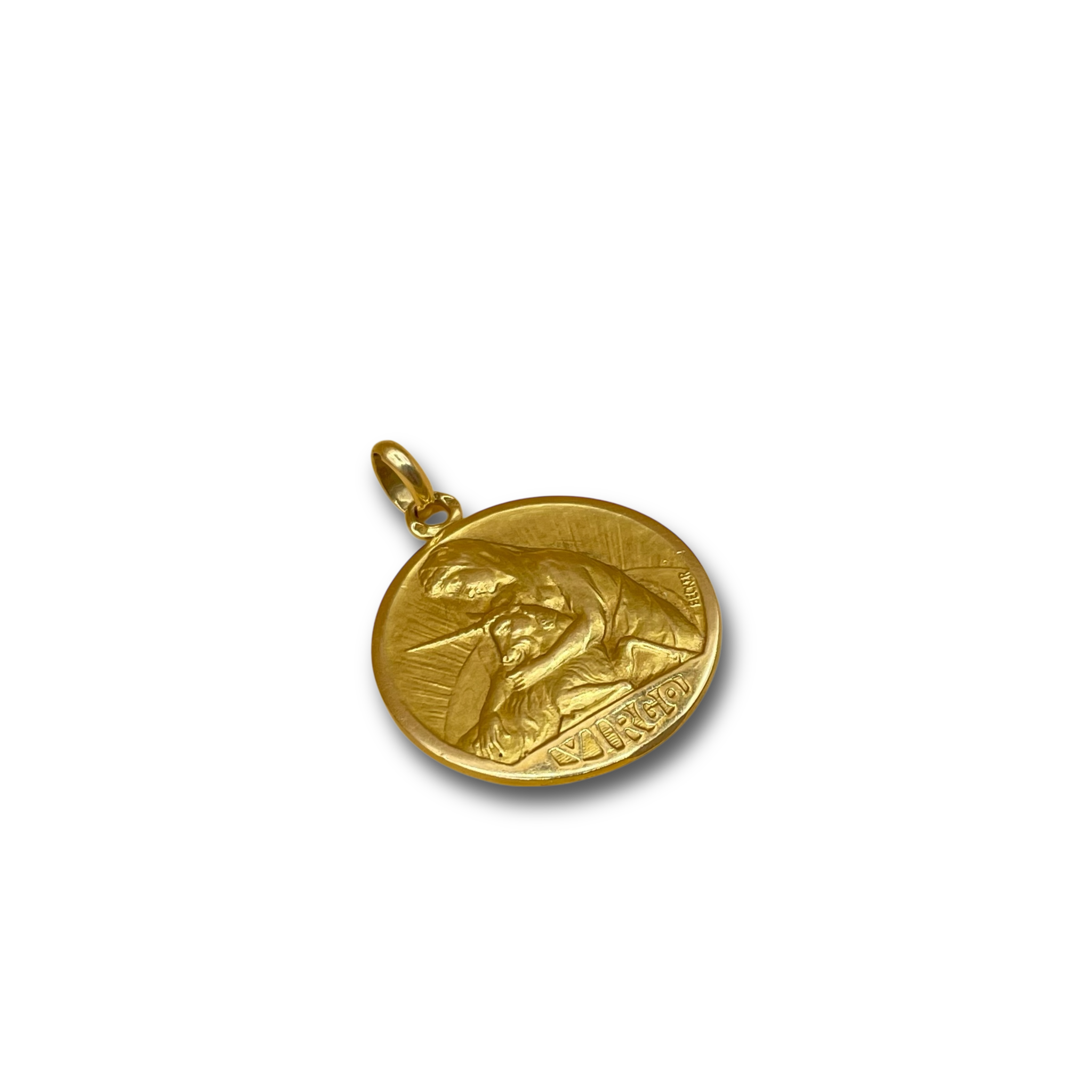 Maagd sterrenbeeld munt antiek