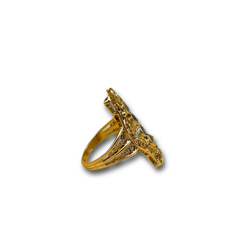 Aquamarijn diamant
