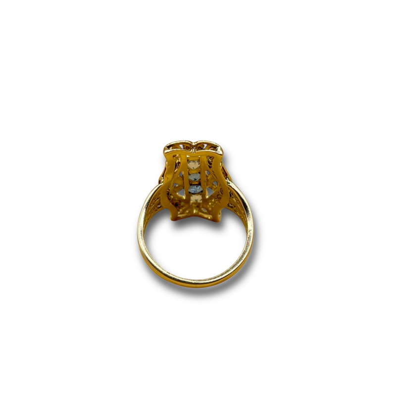 Aquamarijn diamant