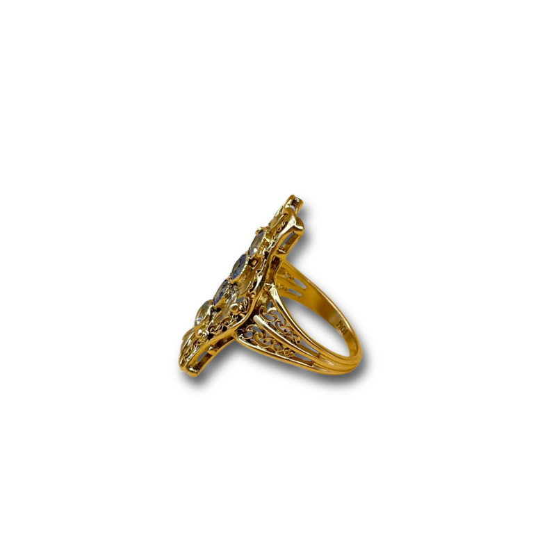 Aquamarijn diamant