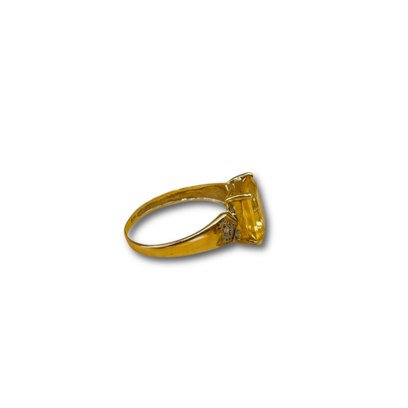 Citrine diamant