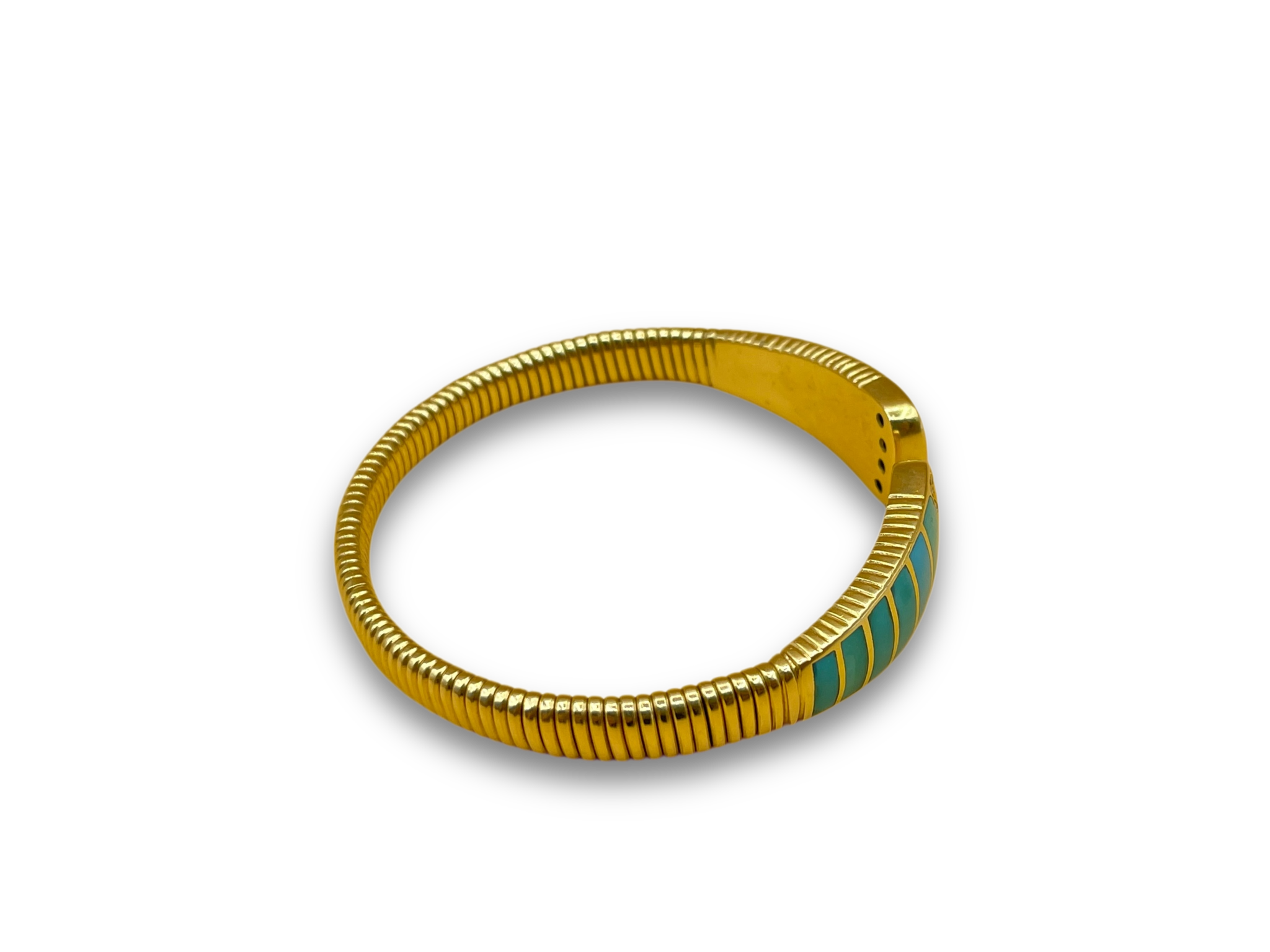 Turquoise diamant armband