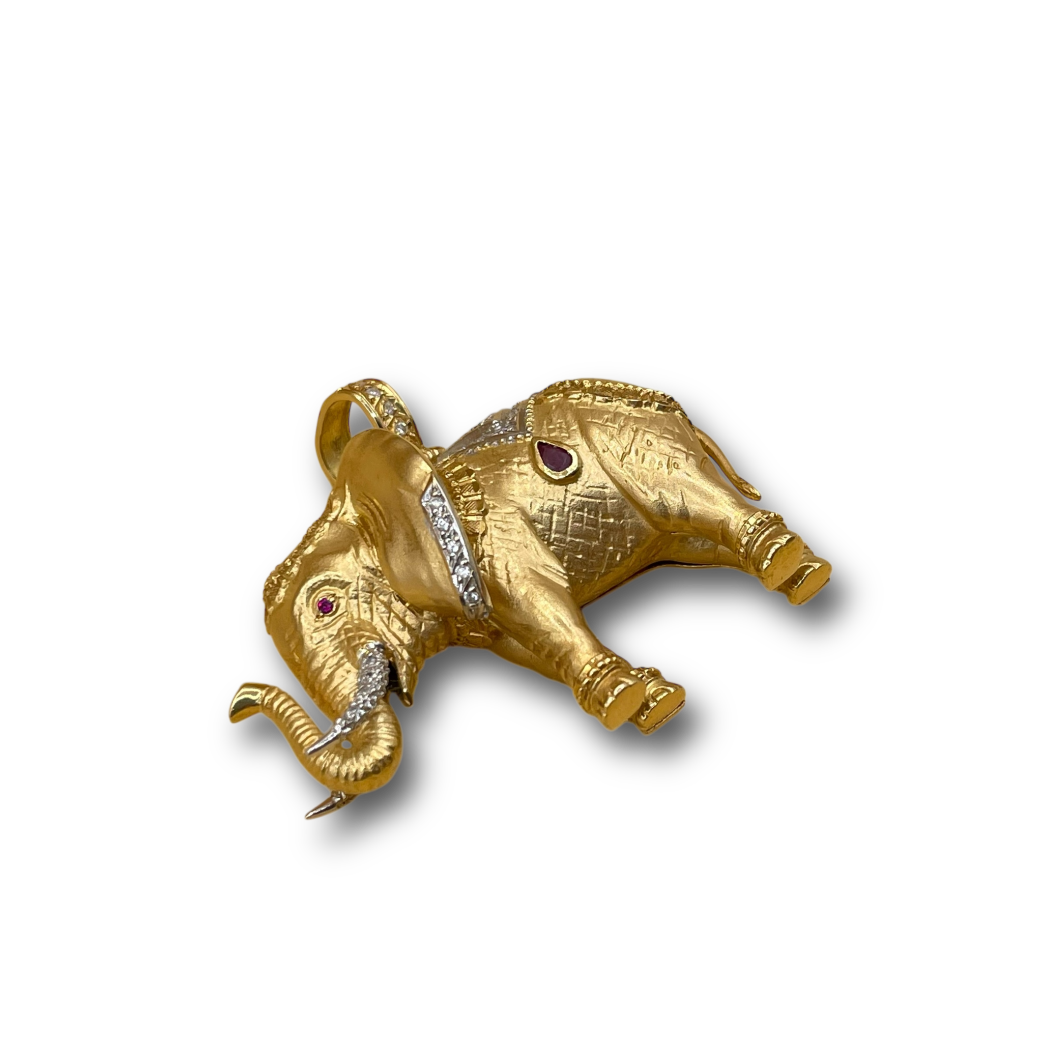 Olifant robijn diamant