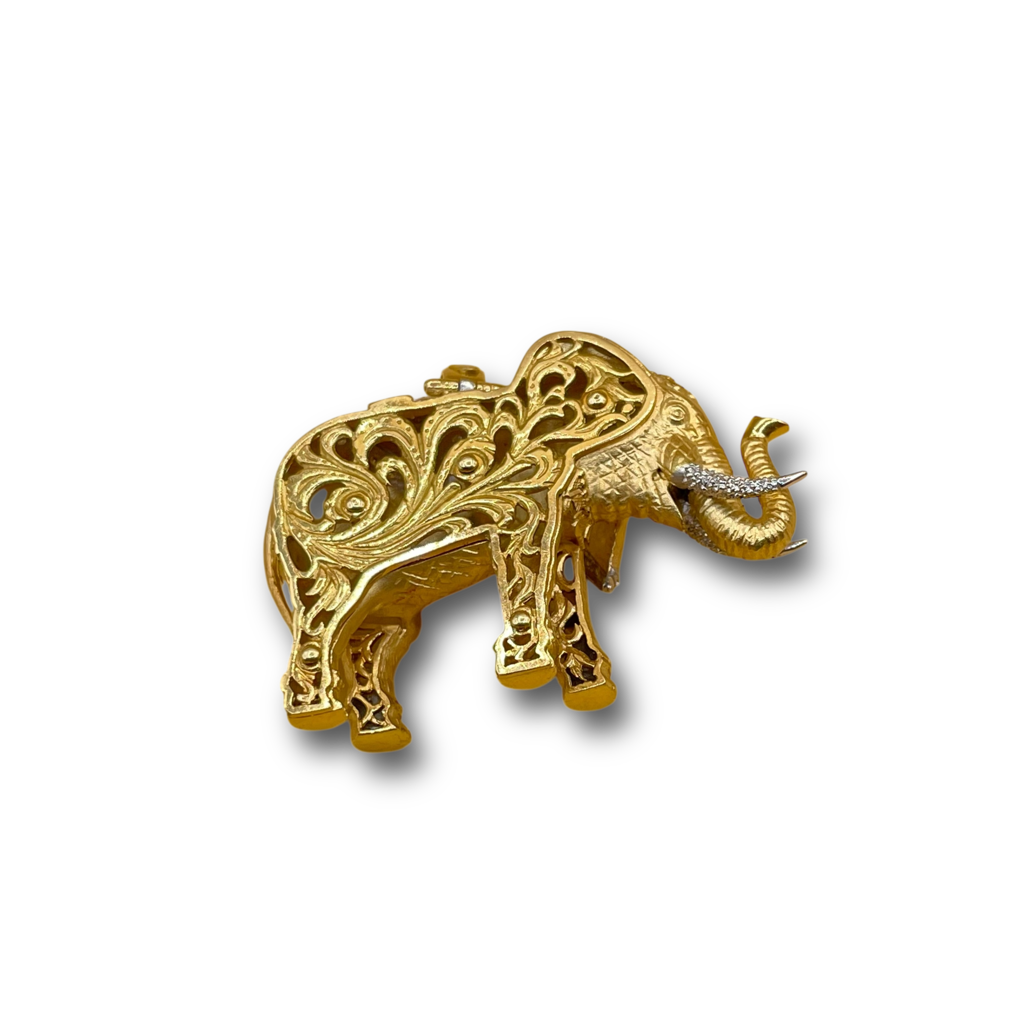 Olifant robijn diamant