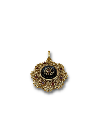 Flower onyx ruby