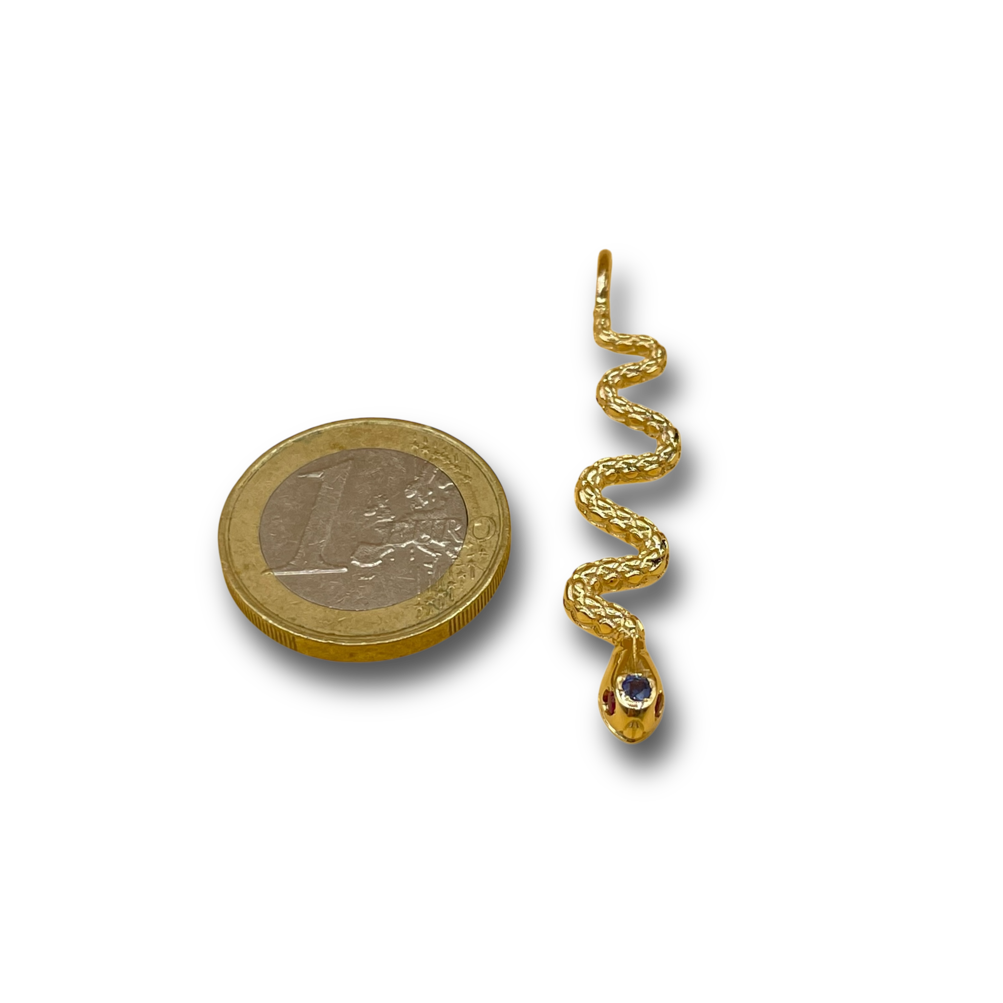 Slang hanger  tanzaniet robijn