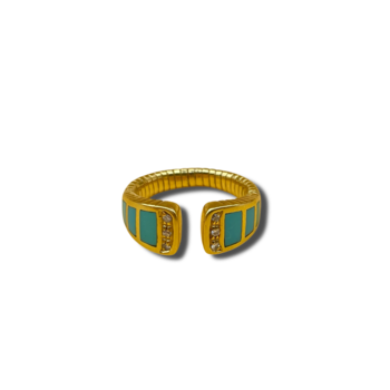 Turquoise diamond