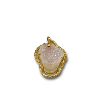 Serpent agate pendant