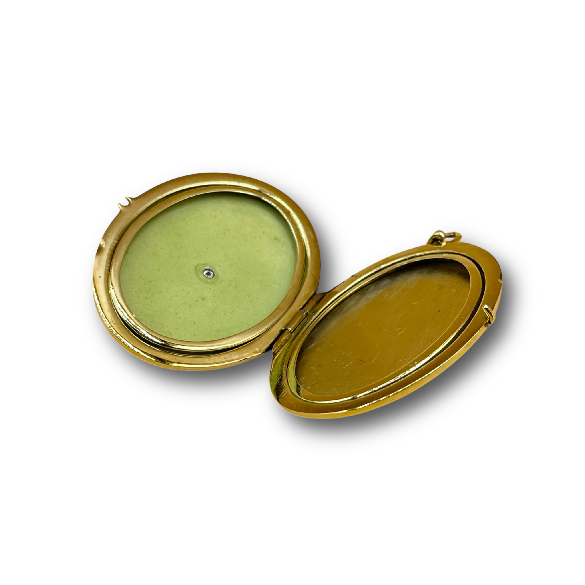 Medallion emaille diamant