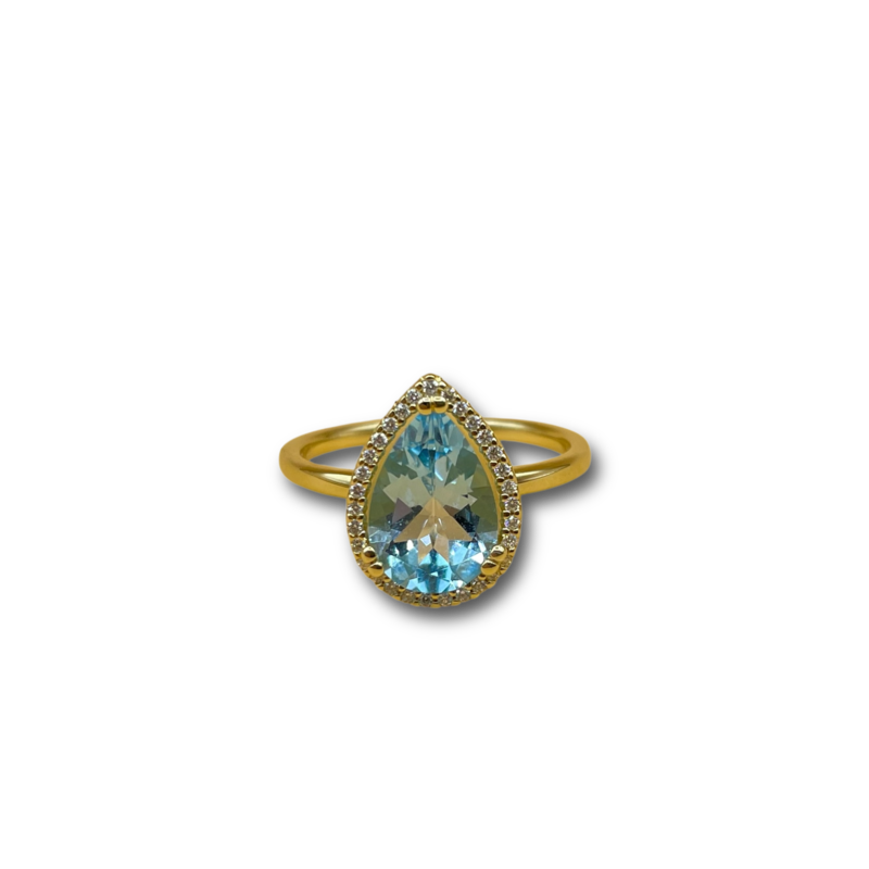 Topaas diamant peer