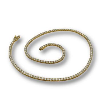 7ct diamond chain