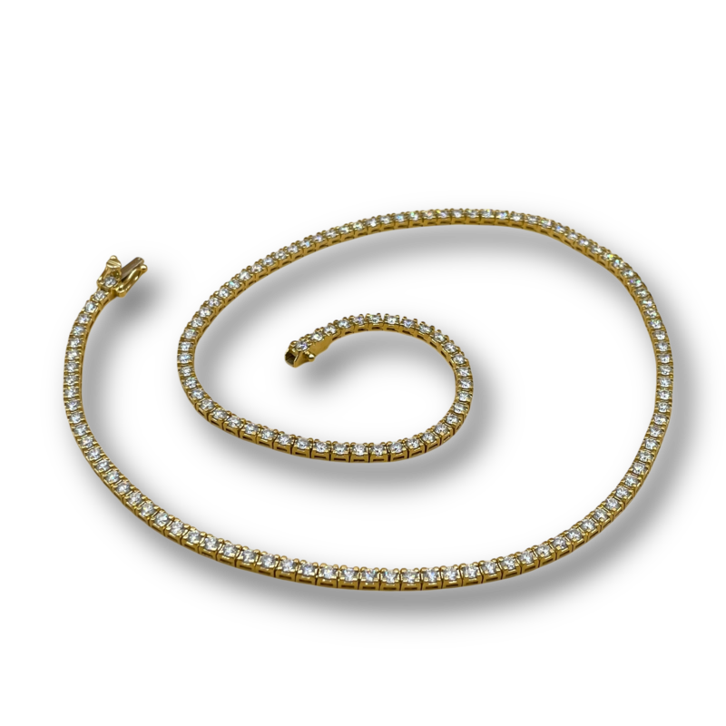 Ketting diamant
