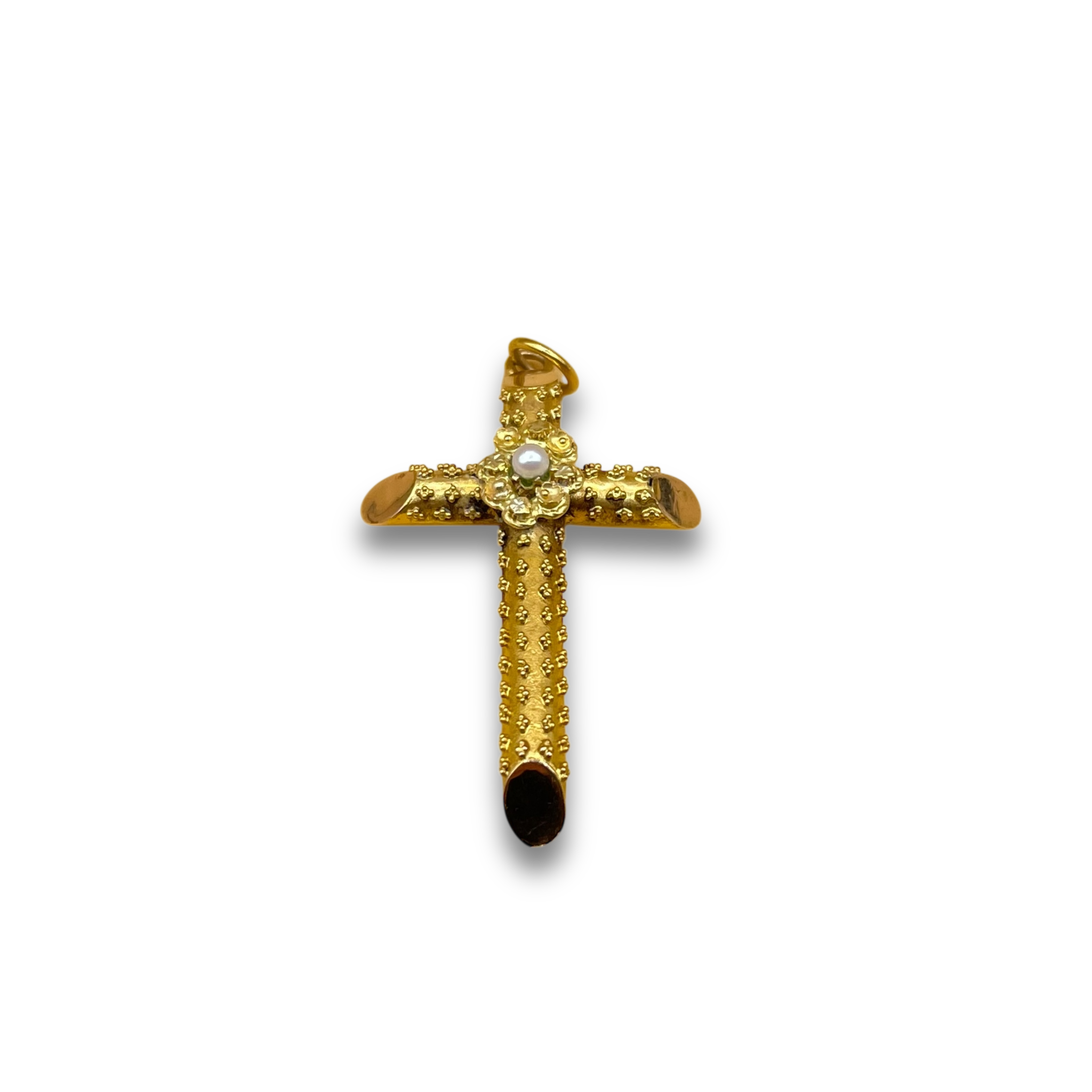 Kruis antiek parel