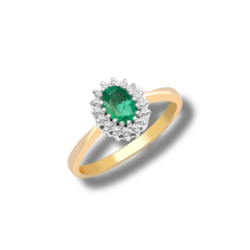 Lady Diana ring small .12ct diamond