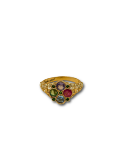 Ruby tanzanite topaz emerald