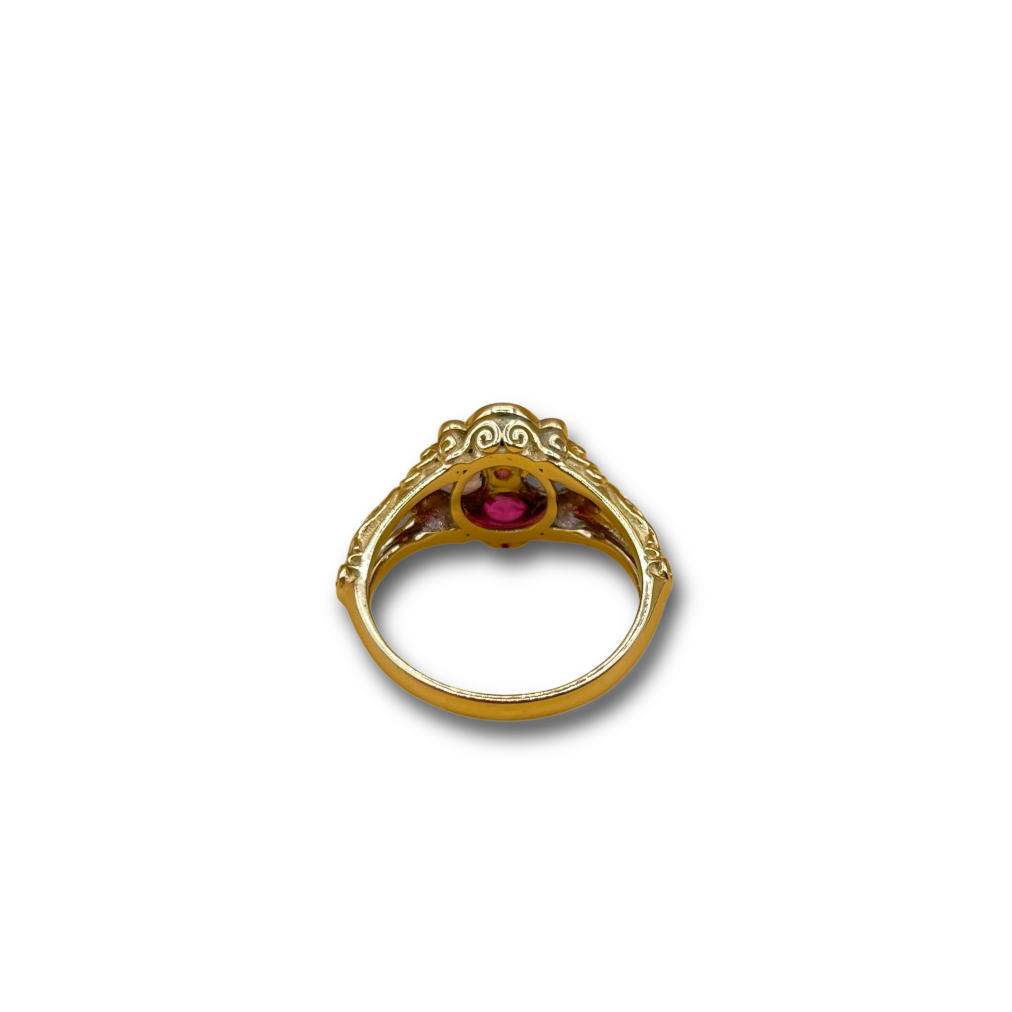 Tanzaniet toermalijn klaver