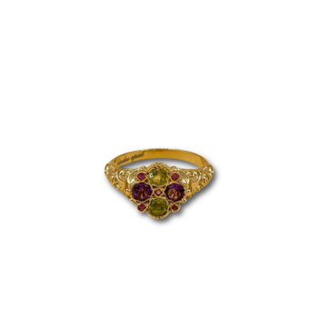 Amethyst peridot