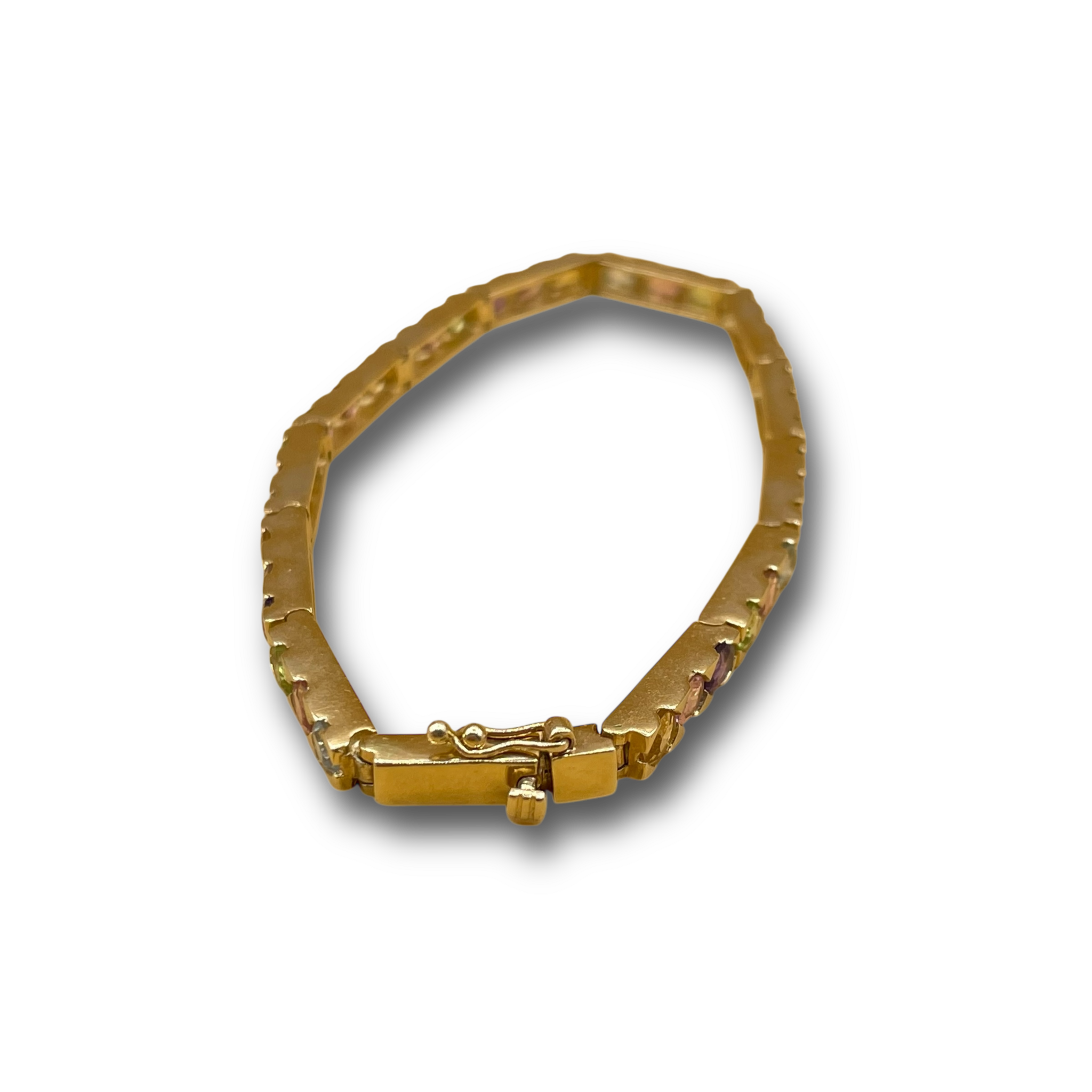 Armband toermalijn regenboog