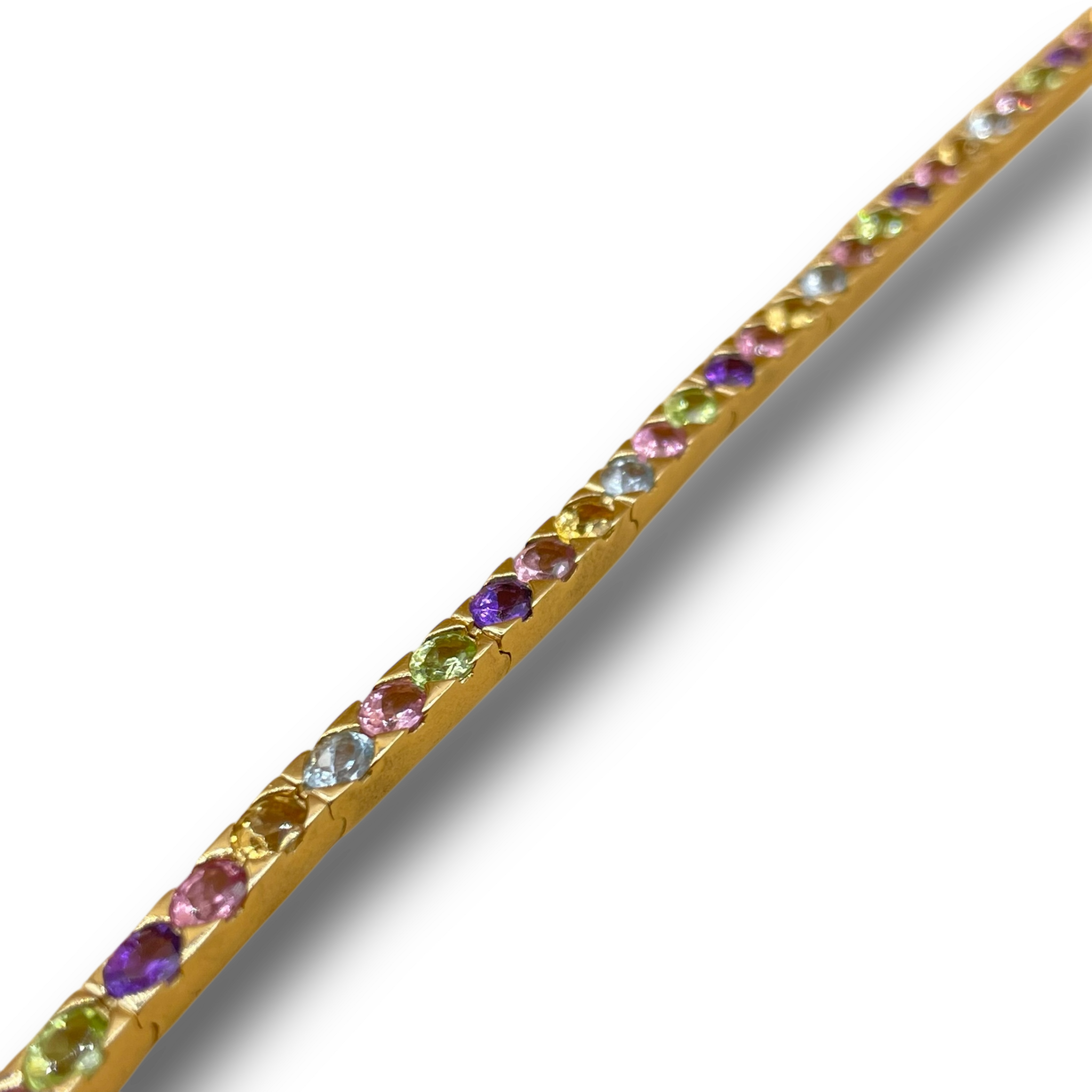 Armband toermalijn regenboog