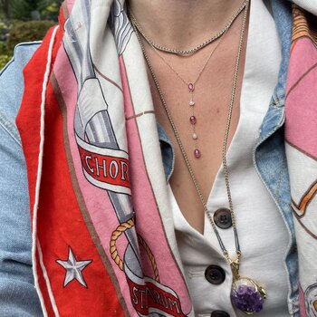 Opal Ruby chain