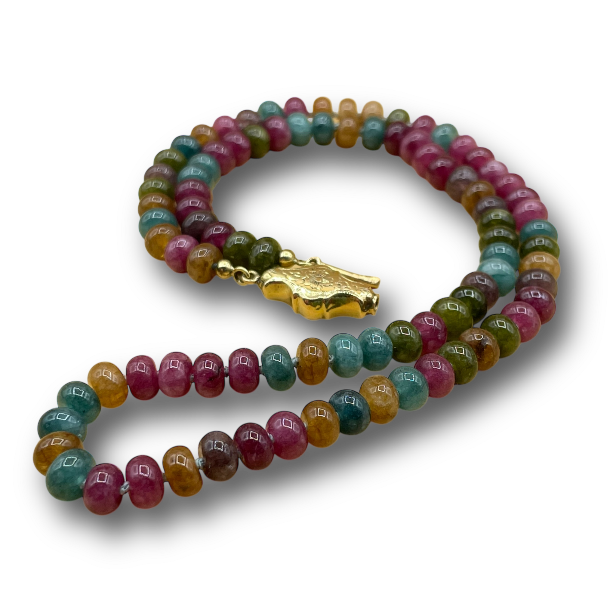 Toermalijn ketting antiek