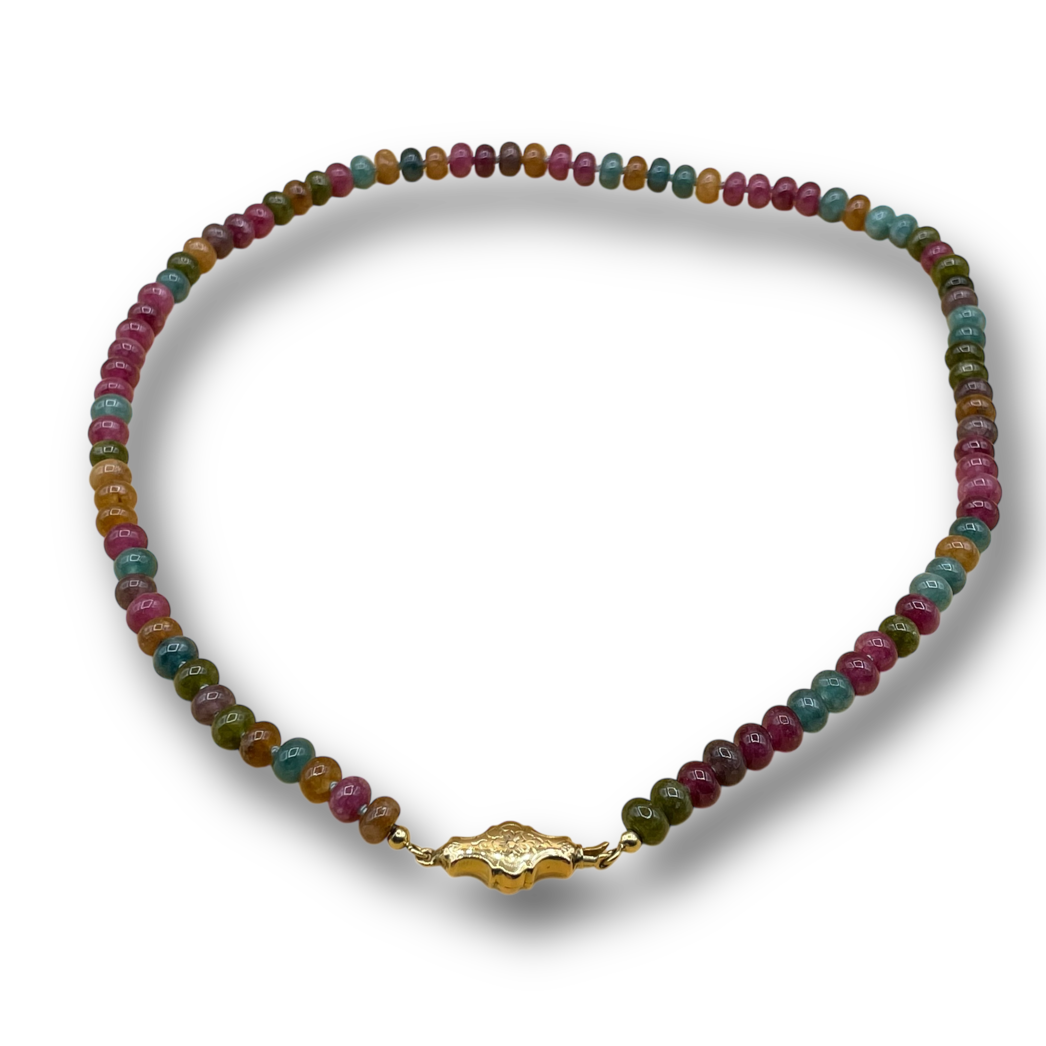 Toermalijn ketting antiek