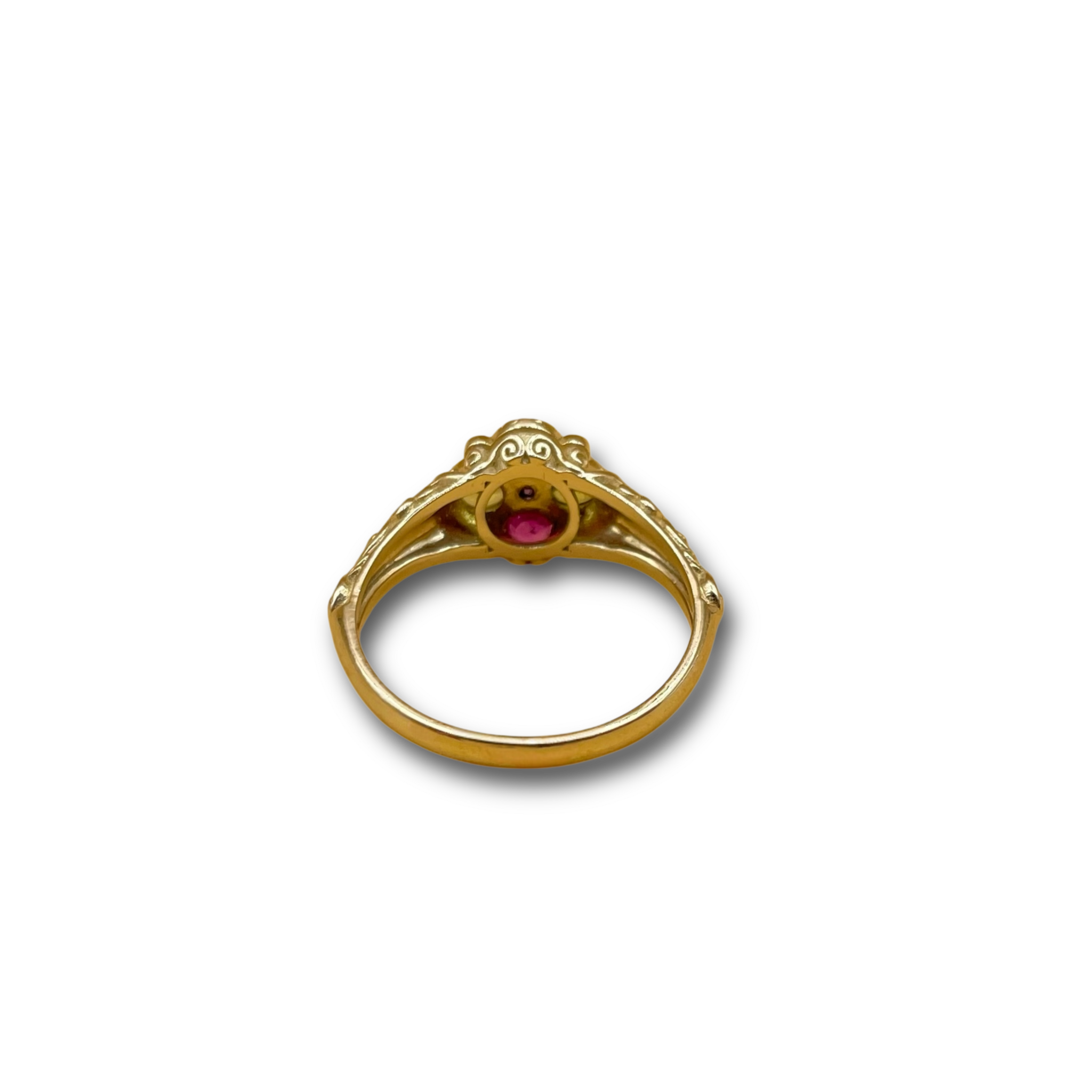 Peridot toermalijn klaver