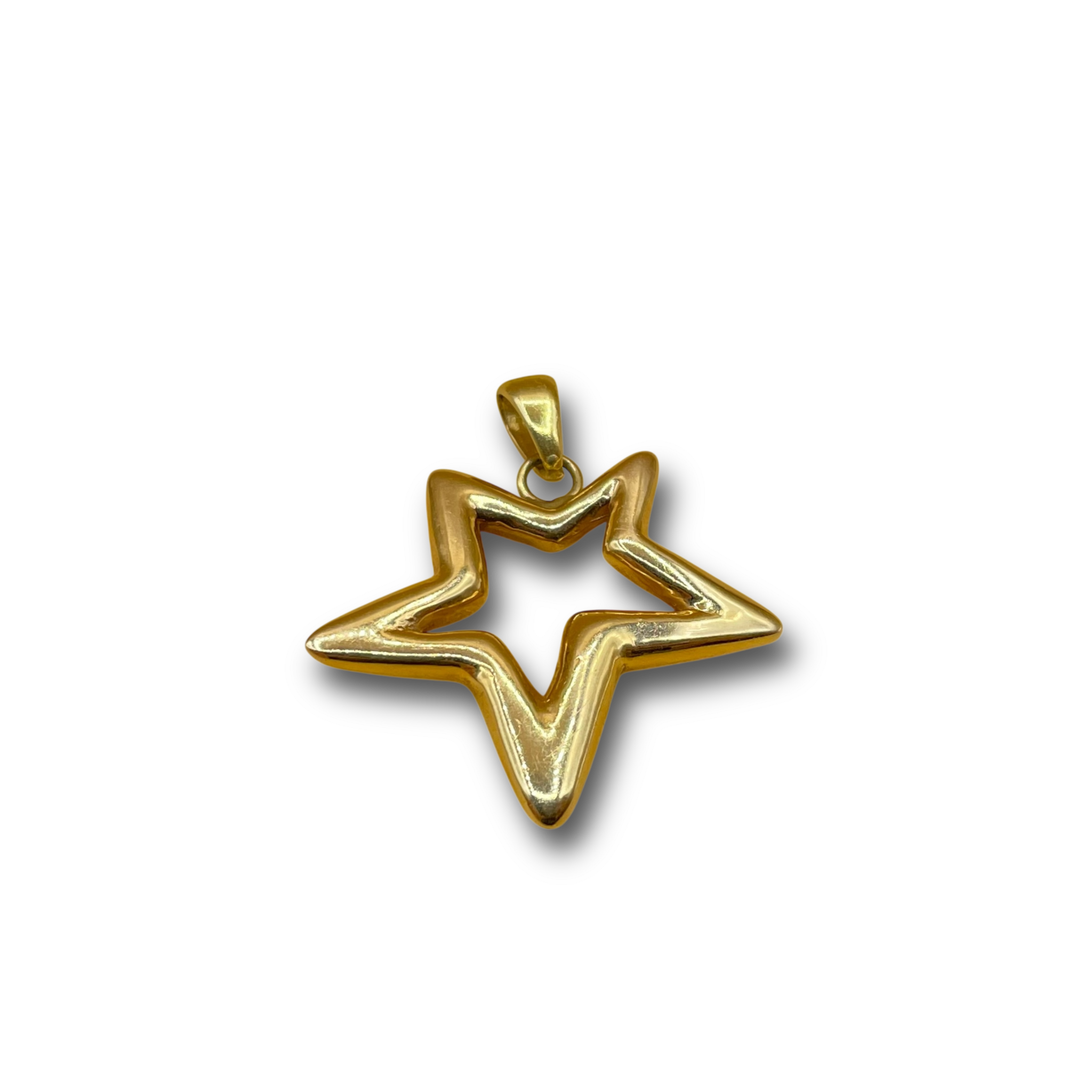 Ster 14 karaat hanger