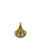 Amethist hanger 18 karaat